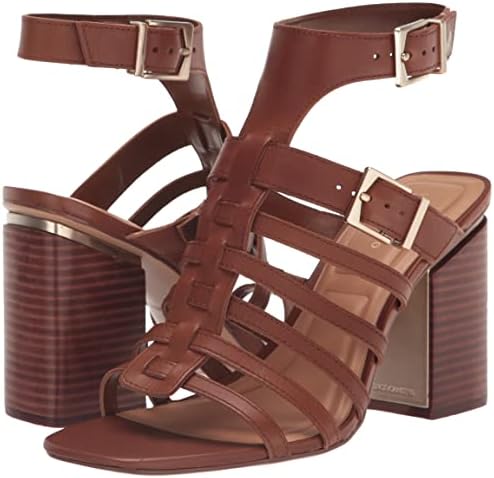 Vince Camuto Women's Hicheny Buckle High Heel Sandal Heeled, Cinnamon Bark, 6.5 | Image 6