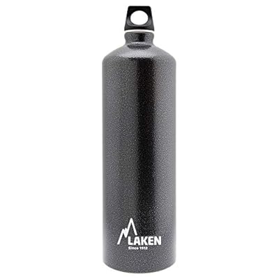 Laken Botella de Aluminio 1,5L Gris Futura (boca estrecha) | Ya disponible en tu tienda friki favorita! En mundofriki.es!