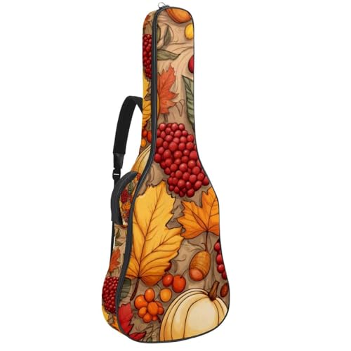 Housse guitare acoustique 109 cm, le cadeau de Thanksgiving idéal pour musicien nomade