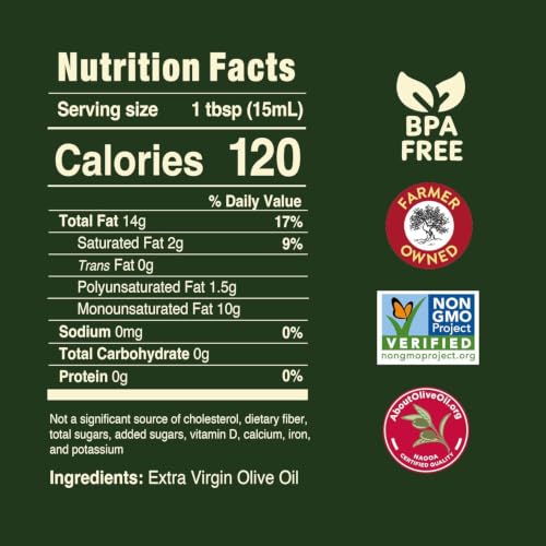 Image of Pompeian Robust Organic Extra Virgin Olive Oil - 68 fl oz (2 L) | First Cold Pressed Olive Oil for Cooking - Full-Bodied Taste for Dressings and Marinades