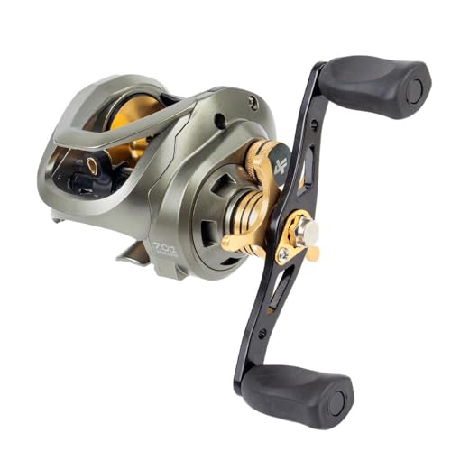 Carretilha Albatroz Krait BG 15kg Drag 6 Rolamentos Black - Selecione o lado da manivela