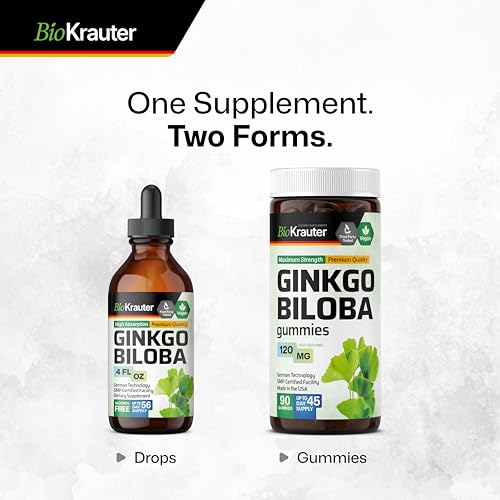 Bio Krauter Ginkgo Biloba Extract - Liquid Ginkgo Biloba Supplements For Brain thumb #6