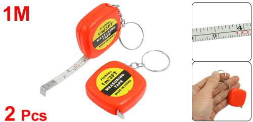 uxcell Cinta Métrica Mini 1 Metro 2 Pzas miniatura 2