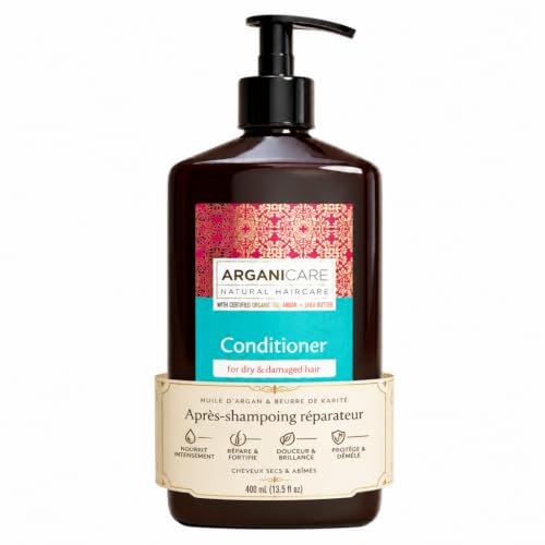 ARGANICARE| Argan Oil Restoring Conditioner | Dry & Damaged Hair | Deep Moisture Care | Smoothness, Strength & Shine | 400 ml