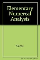 Elementary Numerical Analysis B005NQBDPM Book Cover