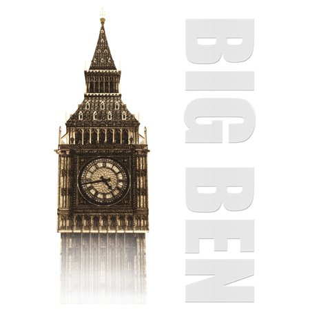 2 Prises de courant Big Ben Landmark plaque décorative murale originale - 4