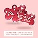 Iberiagifts - Hueso para Mascotas Medianas-Grandes con Corazones Placa Chapa de identificación...