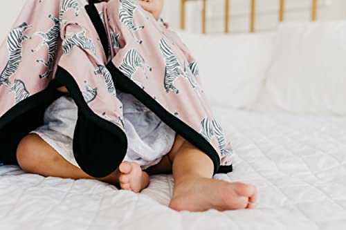 Image of Copper Pearl Zella Three-Layer Baby Blanket: Soft Quilt for Boys & Girls | Breathable, Cozy Toddler Blanket | Newborn Quilt | 46x46 Premium Polyester /Rayon