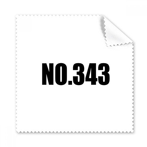 Chiffon de Nettoyage Écran et Lunettes Nom Chanceux 343 au Bureau