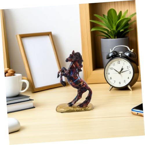 Statue de Table Cheval du Nouvel An : Idée Décoration de Bureau - 6
