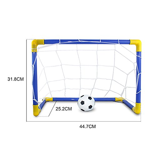 Tita-Dong Soccer Goal Set,Mini Folding Football Goal Net Set,Portable Soccer Nets And Ball, Hand Pump,For Backyard Kids Sport Game #TOP3