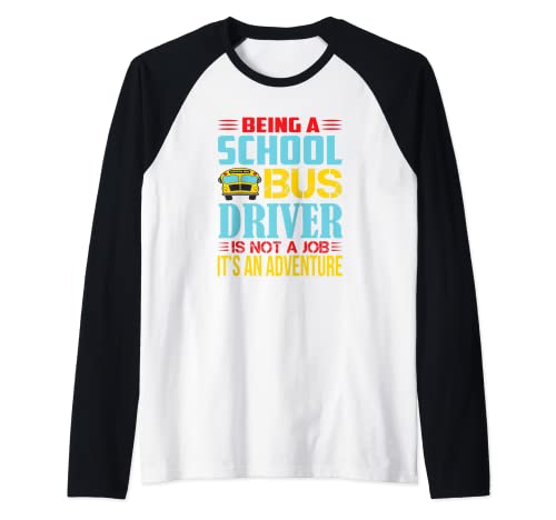 Being A School Bus Driver Job Adventure Rucksack Grafik Raglan