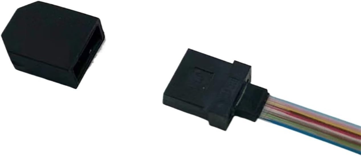 Mt Jumper dust Cap, Black MT Optical Fiber Jumper dust Cap MT Optical Fiber dust Cap 50PCS(Dust Cap Black)