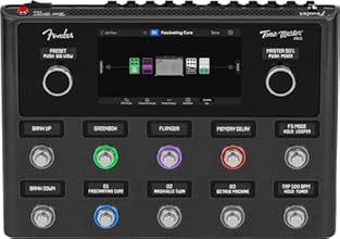 Over 100 Tone Master quality Amp & Effect Models Over 6000 Fender-captured Impulse Responses with a variety of cabinet and microphone options 7" Color Touch-screen 60 second Stereo Looper 4 Effects Loops for integrating your favorite pedals 10 propri...