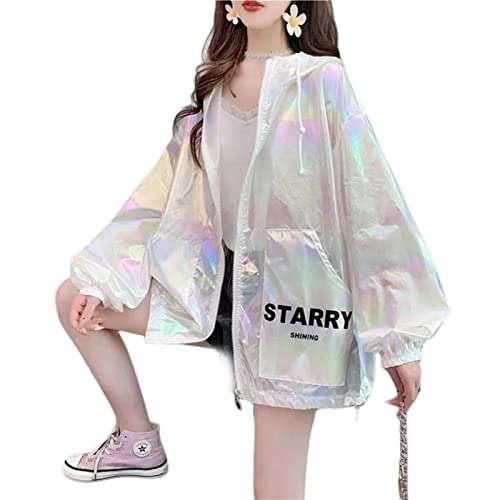Cardigan lâche de protection UV femme contre la chaleur et les brûlures