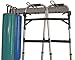 Cane Crutch Roll Walker Rack, Wall Storage 6 Hook Gray