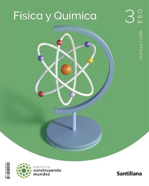 Portada de Fisica y Quimica 3º ESO Construyendo Mundos C-Leon