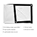 Yosoo Health Gear Portable Projector Screen, Foldable Anti-Crease Projector Movie Screen for Home Outdoor Indoor(60 Inch)