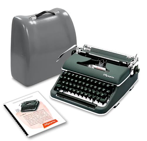 Green 1957 Olympia SM3 De Luxe