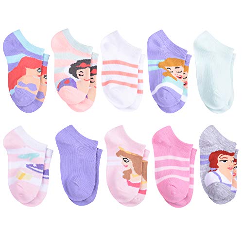 Image of Disney Princess Girls' No Show Socks