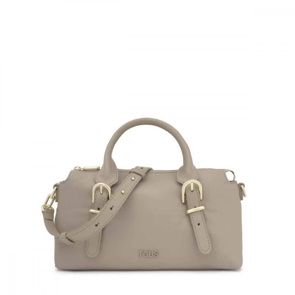 TOUS Bowling Buckles Soft Topo, Sac pour Femme, Gris