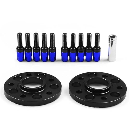 Espaciadores de rueda en aluminio de alta precisión 15mm con tornillos M14x1.5