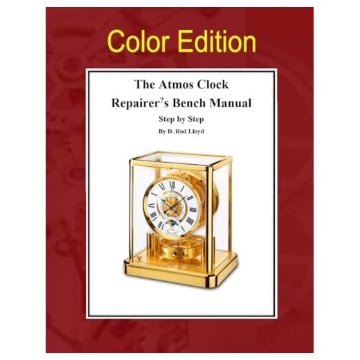 The Atmos Clock Repairer?s Bench Manual: with color photos (Clock Repair you can Follow Along)
