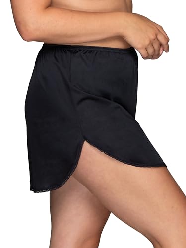 Image of Vanity Fair Women's Anti-Static Nylon Half Slip for Under Dresses, Available up to size 3XL