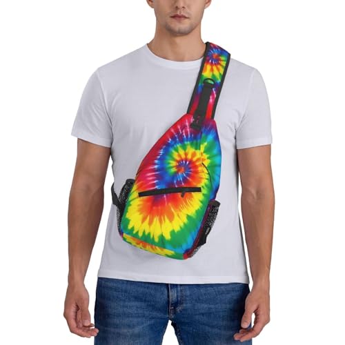 Morrales unisex Tie Dye Negro para senderismo miniatura 7