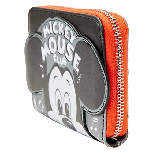 Loungefly Disney 100th Mickey Mouse Club House Zip Around Wallet Standard2