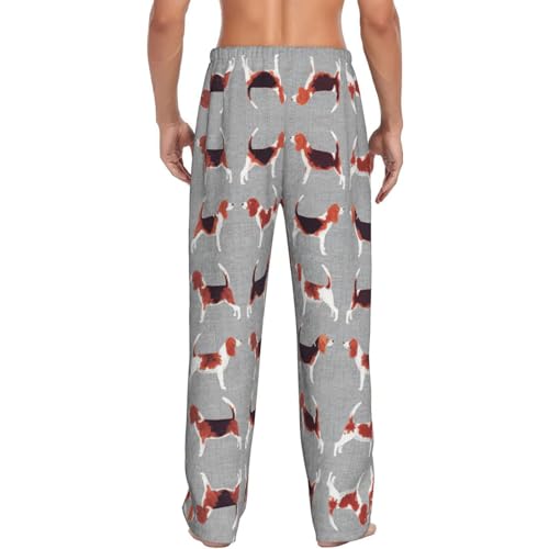 Pantalon de détente doux Beagle Patterns parfait pour le cocooning - 3
