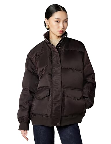 Theory Women's Oversized Puffer, MINK, P/S at Amazon Women's Coats