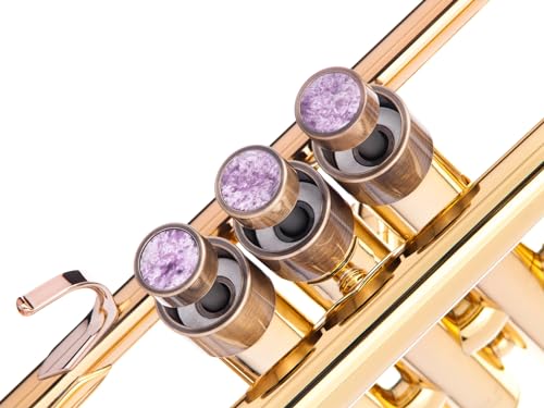 KGUBrass Trompeta - Botones Personalizados para todos los modelos de cornetas Stradivarius de Bach...