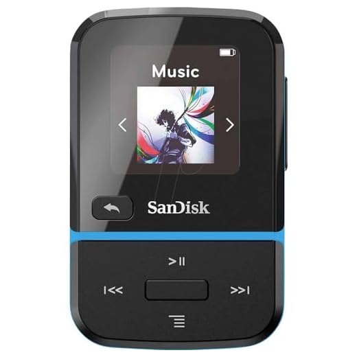 SanDisk Clip Sport Go 32 GB MP3-spelare - Blå