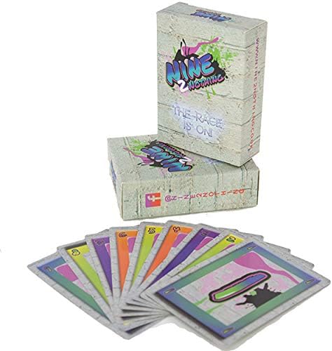 Nine 2 Nothing Family Card Game As seen on C4's "Buy It Now" from ages 3-99 with Charity promise for each pack sold - Image 4