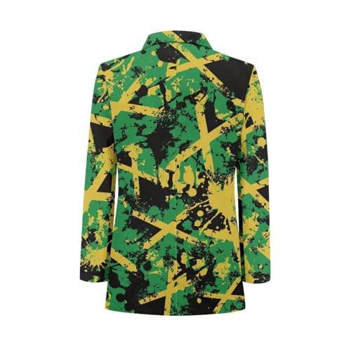 Mens Suit Jackets Casual One Button Slim Fit Blazers Suit Sport Coats with 2 Pockets for Wedding Prom Party4