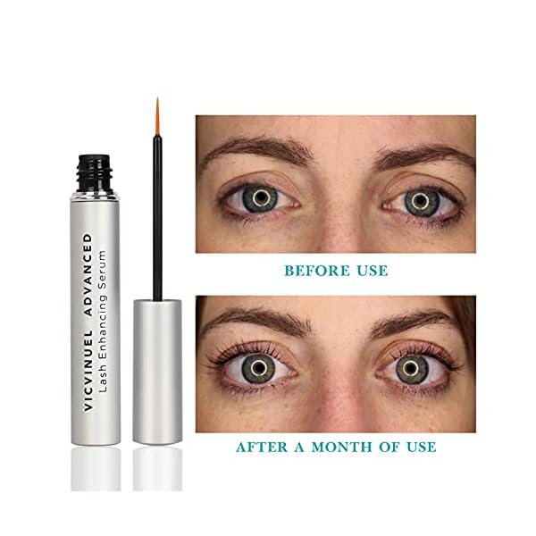 Eyelash-Growth-Serum-by-VICVINUELLash-Serum-for-Enhancing-the-Growth-of-Lashes-and-Eyebrows-Advanced-Treatment-Formula-with-Proprietary-Peptides-60-Day-Supply Eyelash Growth Serum by VICVINUELâLash Serum for Enhancing the Growth of Lashes and Eyebrows, Advanced Treatment Formula with Proprietary Peptides, 60 Day Supply