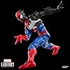 Marvel Legends Series Secret Wars Spider-Man (Alien Costume), Retro Comics Collectible 6 Inch Action Figure with Lenticular Shield #4