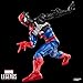 Marvel Legends Series Secret Wars Spider-Man (Alien Costume), Retro Comics Collectible 6 Inch Action Figure with Lenticular Shield