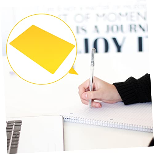 5 peças de bloco de escrita leve, tapete de mesa para arranhar casa, escritório, escola, artigos de