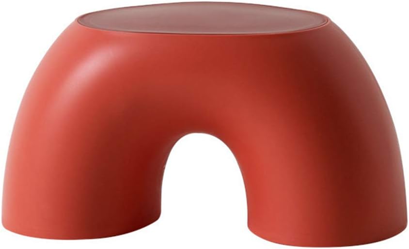 Simple Small for Home Half Round Comfortable Children Stool Non-Slip Shoe Changing Stool for Kitchen Bathr Children's Stool Softner