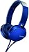 Produktbild Sony XB550AP Extra Bass On-Ear Headphone, Blue Ohrstöpsel, 2 cm, Black