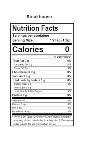 DAK's Spices Steakhouse Seasoning Blend For Meats | 100% Salt & Sugar Free | Premium & Healthy Seasoning | MSG Free, Preservative Free, Potassium Chloride Free | Low Carb & Keto Friendly | Perfect for Clean Eating & Adding Flavor to Recipes | 1.5 oz