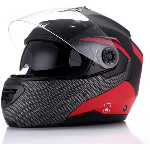 Casco modular de doble visera Sparco Riders Cover