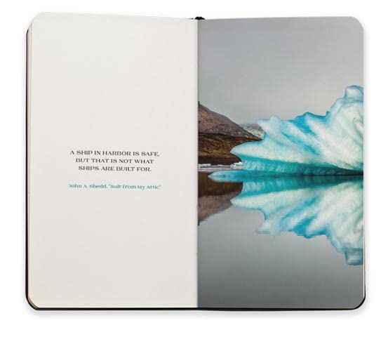 Somewhere Beyond the Sea Visual Notebook idée cadeau poétique