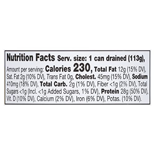 Image of Bumble Bee Prime Basil Pesto & Roasted Garlic Yellowfin Tuna in Extra Virgin Olive Oil, 5 oz Easy Open Can - Wild Caught Ahi Tuna - 28g Protein Per Serving - Non-GMO, MSC Certified Sustainable Seafood