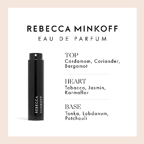 Image of Rebecca Minkoff Mini Perfume for Women - Women's Perfume with Notes of Cardamom, Coriander, Bergamot, Tobacco, Jasmin, Tonka, and Patchouli - 0.47 oz