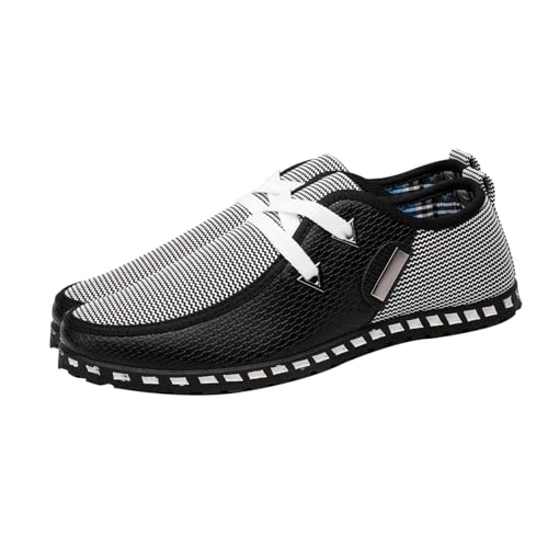 Baskets pour hommes Holibanna avec semelle en caoutchouc blanche durable