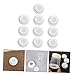 Kisangel 10pcs Silicone Sealing Rings for Wide Neck Bottles Breastmilk Storage Sealing Discs Leak Proof Gaskets for Insulation and Vacuum Use