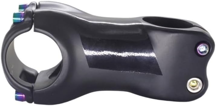 Motorcycle Handlebar Risers Carbon Fiber Riser Bicycle Stem Riser Road Bicycle Stem Riser Faucet 6 Degree 31.8-28.6mm Bike Stem Road Bike